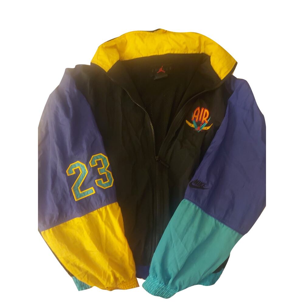 Nike Air Jordan 9 BV5450-010 Legacy Flight Nostalgia Jacket Windbreaker SMALL S